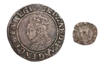 Elizabeth I, Shilling, sixth issue (1582-1600), 5.57g, mm. unclear, bust 6B (N.2014, S.2577) nice