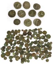 Mixed Roman Imperial Coinage, approx. 260+ copper, bronze, brass and billon coins, various
