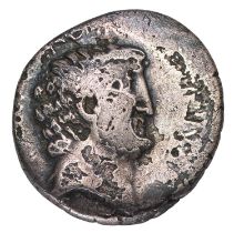 Roman Republic, Mark Antony Denarius, 18mm, 3.4g, Athens Mint 32BC, obv. ANTON AVG IMP III COS DES