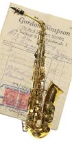 Alto Saxophone Mk VI By Selmer