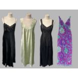 Assorted 20th Century Night Gowns, Table Linen and Costume Accessories, comprising The White House