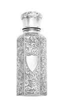 A Victorian Silver Scent-Bottle, by Hilliard and Thomason, Birmingham, 1891