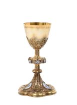 A French Silver-Gilt and Enamel Chalice, by Louis Gille et Cie., Lyon, Late 19th/Early 20th Century