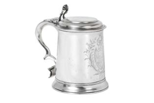 A George III Silver Tankard, by Charles Wright, London, 1772