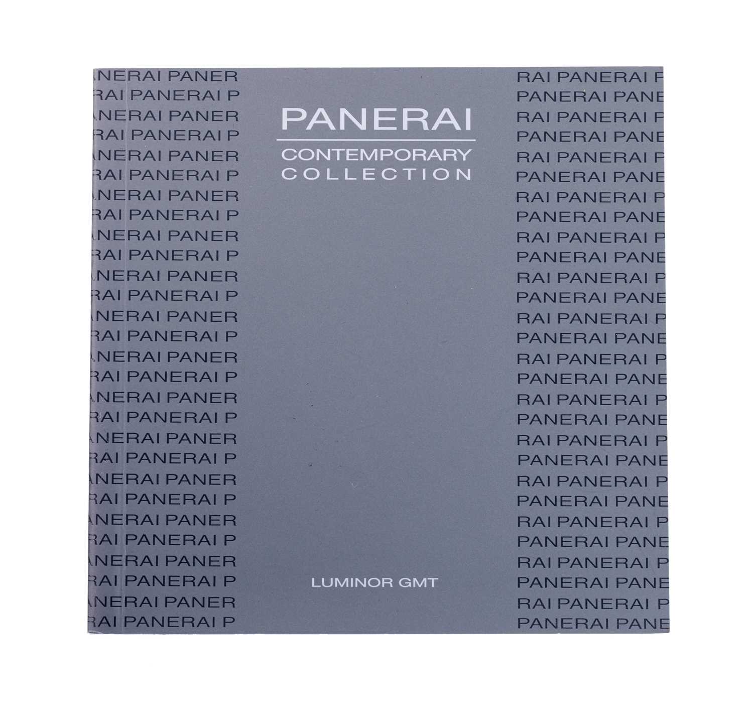 Panerai: A Stainless Steel Limited Edition Automatic Dual Time Zone Calendar Wristwatch, signed - Image 3 of 6