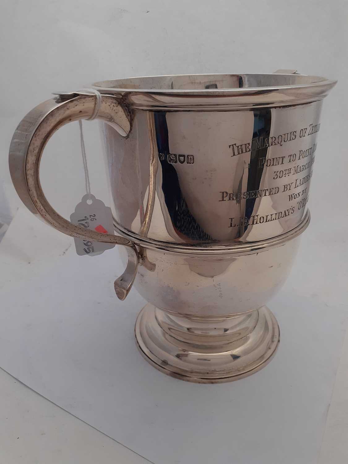A George V Silver Two-Handled Cup, by Charles Stuart Harris, London, 1910 - Image 3 of 6