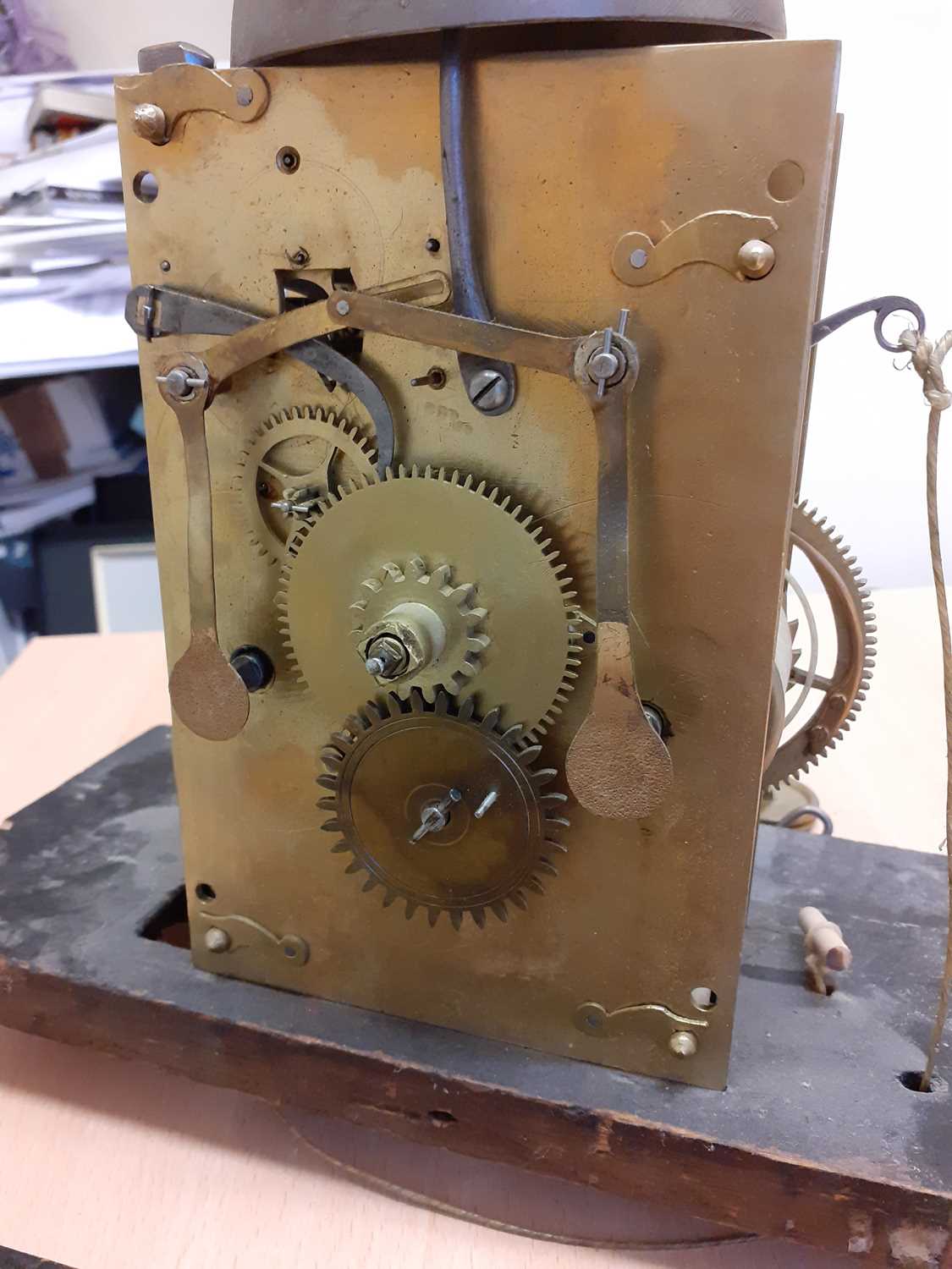 A Walnut Eight Day Longcase Clock with Bolt and Shutter Maintaining power, unsigned, late 17th - Image 27 of 27