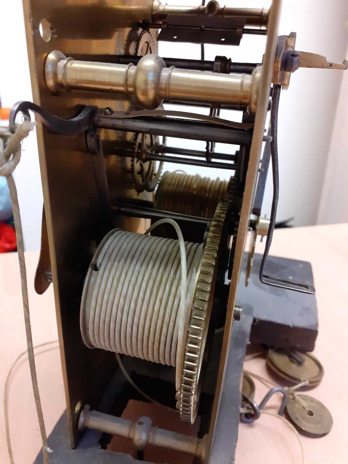 A Walnut Eight Day Longcase Clock with Bolt and Shutter Maintaining power, unsigned, late 17th - Image 21 of 27