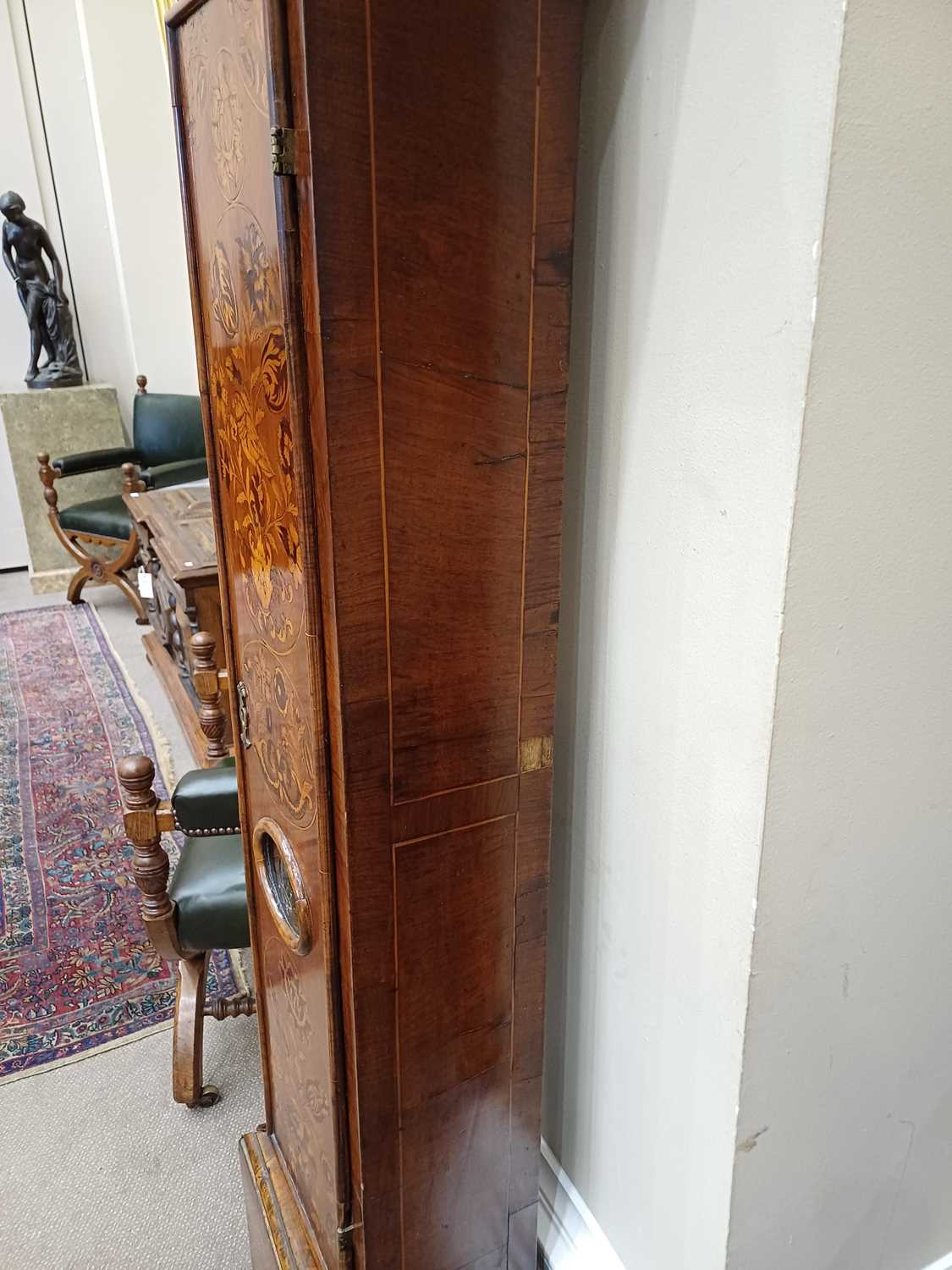 A Walnut Eight Day Longcase Clock with Bolt and Shutter Maintaining power, unsigned, late 17th - Image 13 of 27