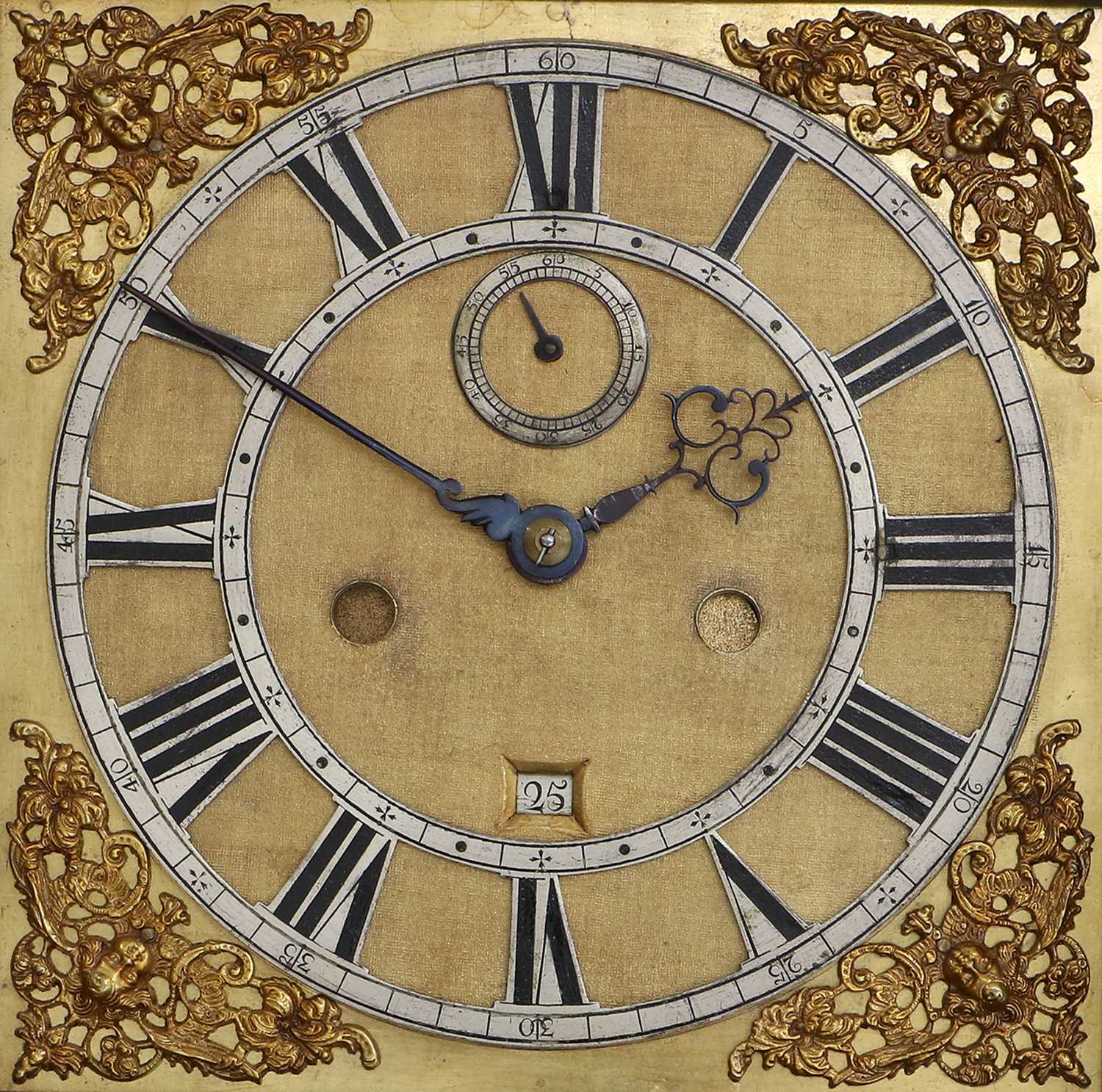 A Walnut Eight Day Longcase Clock with Bolt and Shutter Maintaining power, unsigned, late 17th - Image 3 of 27