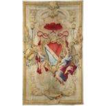 Late 17th/Early 18th Century Tapestry Probably Italian Woven in silks and wool, the field with a