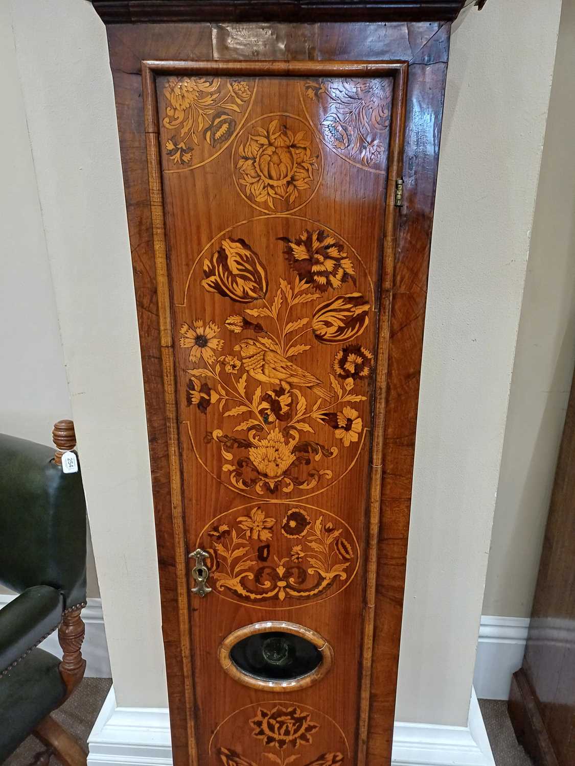 A Walnut Eight Day Longcase Clock with Bolt and Shutter Maintaining power, unsigned, late 17th - Image 15 of 27