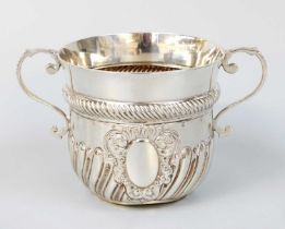 A Victorian Silver Porringer, by George Maudsley Jackson & David Landsborough Fullerton, London,