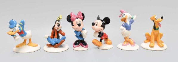 Royal Doulton Disney's "The Mickey Mouse Collection", celebrating 70 years of Mikey Mouse including:
