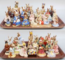 Royal Doulton Bunnykins, including: 'Ballerina Bunnykins', 'Sweetheart Bunnykins', 'Bedtime