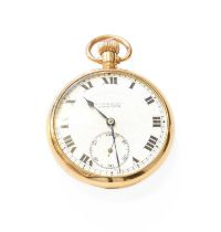 A 9 Carat Gold Open Faced Pocket Watch 2 Gross weight: 78.2 grams