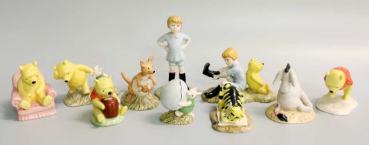 Royal Doulton "The Winnie the Pooh Collection", celebrating 70 years, the full set including: '