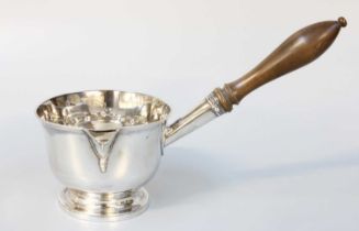 A George III Silver Saucepan, by Rebecca Emes and Edward Barnard, London, 1816, baluster and on