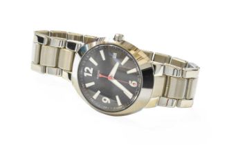 A Stainless Steel Calendar Centre Seconds Quartz Rado DiaStar Wristwatch, ref: 01.291.0943.3.015,