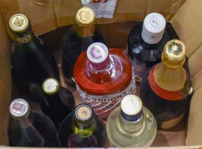 Wine and Spirits: including Bollinger NV Brut Champagne, Gordon's Pink Gin, Parma Violet Gin