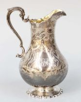 A Victorian Silver Cream-Jug, by William Morrisse, London, 1854, Retailed by Lambert and Rawlings,