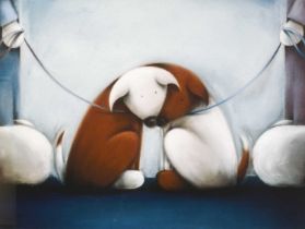 After Doug Hyde (b.1972) "Opposites Attract" Signed, inscribed and numbered 1/250, giclee print,