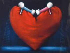 After Doug Hyde (b.1972) "High on Love" Signed, inscribed and numbered artist's proof 23/50,