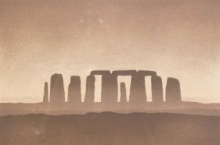 Trevor Grimshaw (1947-2001) "Stonehenge" Signed and numbered 46/50, lithograph, 30cm by 40cm