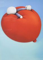 After Doug Hyde (b.1972) "On Top of the World" Signed, inscribed and numbered 77/175, giclee