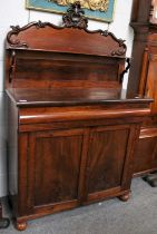 A William IV Mahogany Chiffonier, 100cm by 44cm by 160cm Ex Barleycorn Antiques (with original