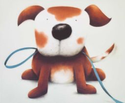 After Doug Hyde (b.1972) "Walkies" Signed, inscribed and numbered artist's proof 23/60, giclee