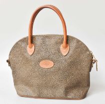 Mulberry Green Scotch Grain Handbag Dimensions - 25.5cm by 10.2cm by 23.5cm Small scuffs to the