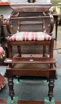 A 19th Century Child's Mahogany High chair