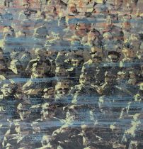 Matthew Radford (Contemporary) Firgures in a crowd Signed and dated 1998, numbered 58/95,