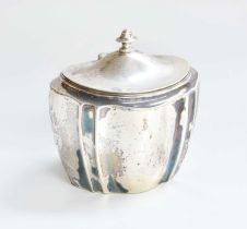 A Victorian Silver Tea-Caddy, by William Gibson and John Lawrence Langman, London, 1899, tapering