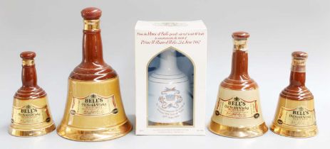 Five Bells Old Scotch Whisky Decanters