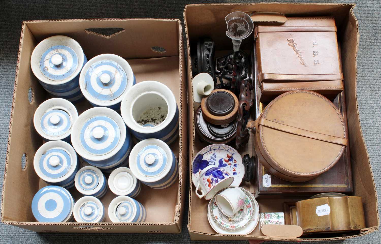 Assorted 19th Century and Later Ceramics, including Minton's silver mounted coffee cans and saucers, - Image 3 of 3