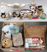 Assorted British Ceramics and Other Collectables, including a Royal Doulton figure Darling HN1319,