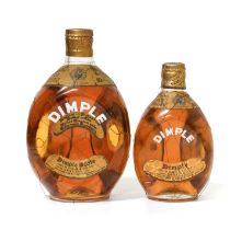 Dimple Old Blended Scotch Whisky, 1950's spring cap bottlings, 70º proof (one full size bottle and