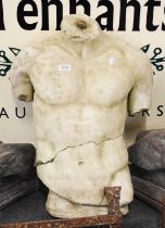 A Greco Roman Style Torso Sculpture, 70cm