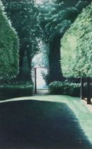 Liz Butler RWS (Contemporary) "Grasse II" "Garden Gate, Hidcote" Francis Kyle Gallery labels