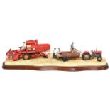 Border Fine Arts 'Bringing in the Harvest', model No. B0735 by Ray Ayres, limited edition 246/850,