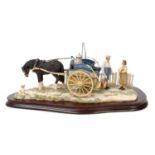 Border Fine Arts 'Daily Delivery' (Milkman with Horse-drawn Cart), model No. JH103 by Ray Ayres,