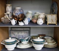 20th Century Ceramics, to include: a Wedgwood Agincourt part dinner service, Masons items, Tuscan