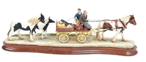 Border Fine Arts 'All Set for Appleby Fair', model No. B1153 by Ray Ayres, limited edition 147/