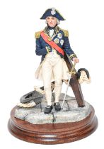Border Fine Arts 'Admiral Lord Nelson', model No. B0969 by Paul Back, limited edition 77/500, on