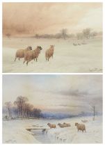 Charles Pigott (1863-1940) "Limb Valley" "Limb Brook" Signed, watercolour, 34cm by 49cm (2) Limb