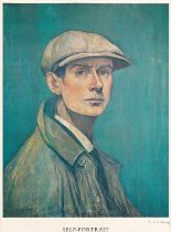 After Laurence Stephen Lowry RBA, RA (1887-1976) "Self Portrait", "The Artist's Mother", "The