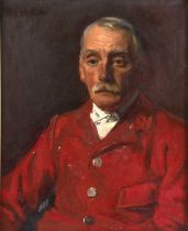 Reginald Grange Brundrit RA, ROI (1883-1960) Portrait of Harold Dewhurst Esq of Aireville,