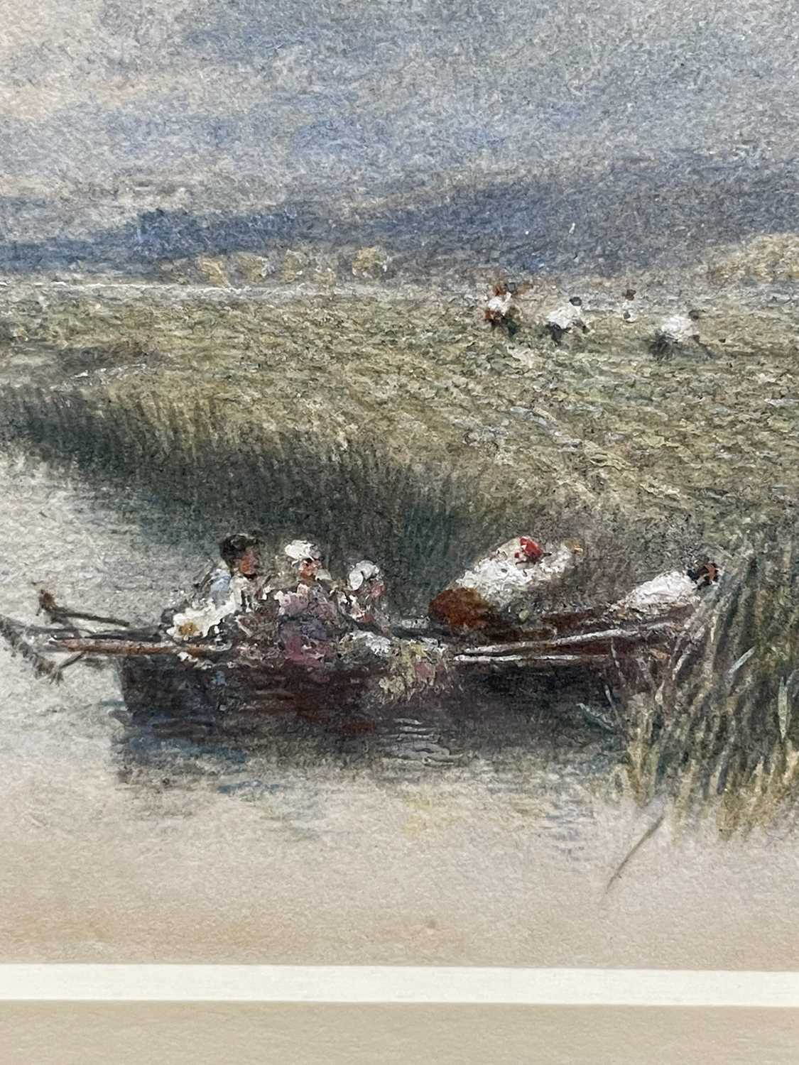 Myles Birket Foster RWS (1825-1899) "The Lay of the Labourer" Watercolour, 9.5cm by 13cm - Image 10 of 12